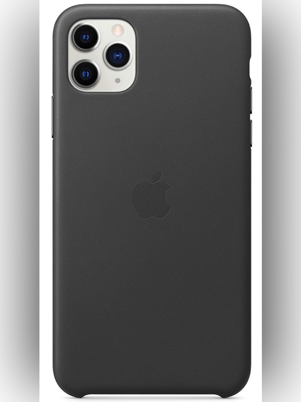 Apple iPhone 11 ProMax Leather Case - Black - New in Box